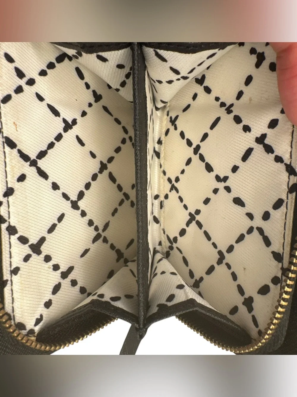 Kate Spade Newbury Lane Cara Bifold Saffiano Leather compact Wallet